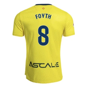 Fotbalové Dresy Villarreal CF Foyth #8 Domácí 2025/26