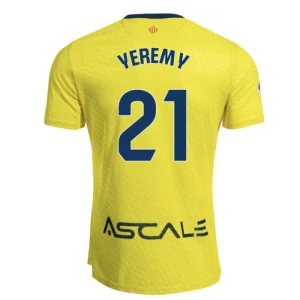 Fotbalové Dresy Villarreal CF Yeremy #21 Domácí 2025/26