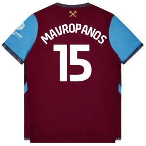 Fotbalové Dresy West Ham United Mavropanos #15 Domácí 2026-27