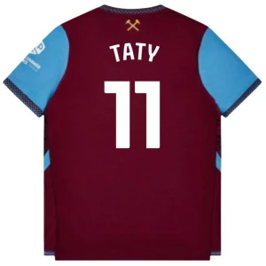 Fotbalové Dresy West Ham United Taty #11 Domácí 2026-27