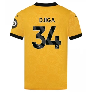 Fotbalové Dresy Wolverhampton Wanderers Djiga #34 Domácí 2025/26