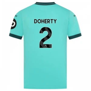 Fotbalové Dresy Wolverhampton Wanderers Doherty #2 Venkovní 2025/26
