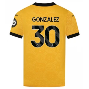 Fotbalové Dresy Wolverhampton Wanderers Gonzalez #30 Domácí 2025/26