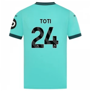 Fotbalové Dresy Wolverhampton Wanderers Toti #24 Venkovní 2025/26